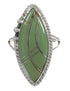 Sterling Silver Turquoise Southwest Ring Size 7-1/4 YX85639